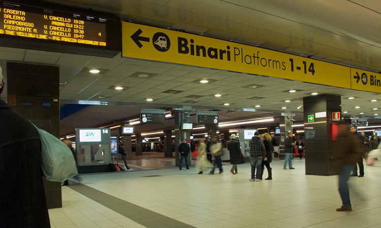 Naples Centrale Train Station