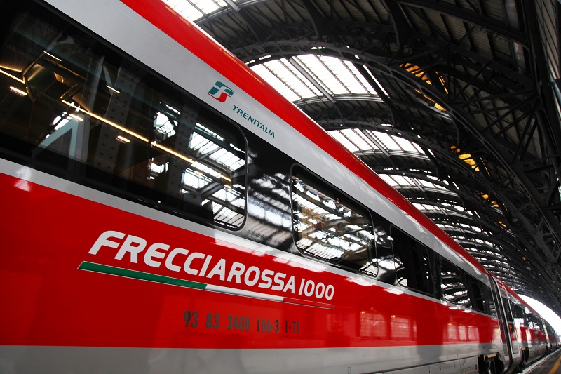 Freciarossa ETR-1000 Trenitalia High-Speed Train