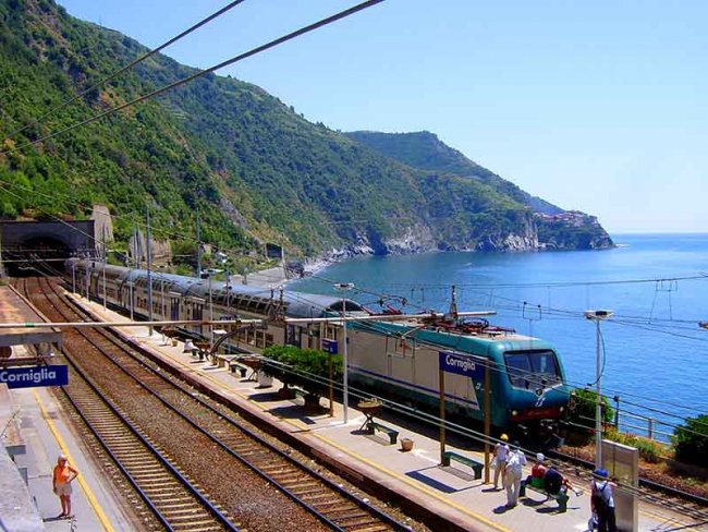 Corniglia Train Station Cinque Terre